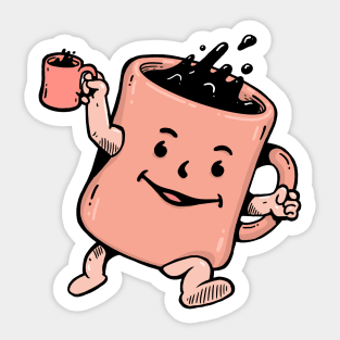 Kool Coffee (No Text Edition) Sticker